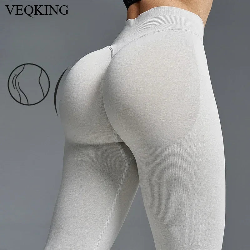 Legging de yoga froncé aux fesses (scrunch butt)