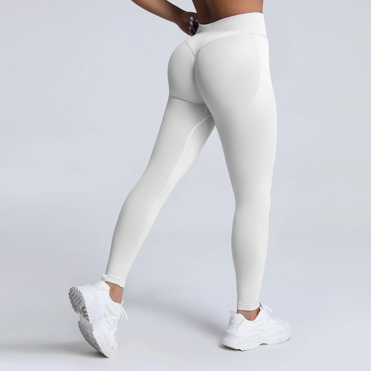 Legging de yoga froncé aux fesses (scrunch butt)