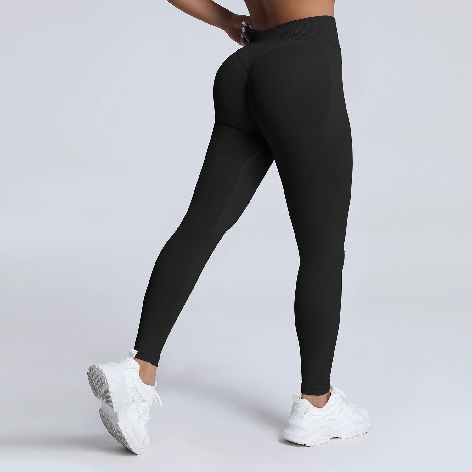 Legging de yoga froncé aux fesses (scrunch butt)