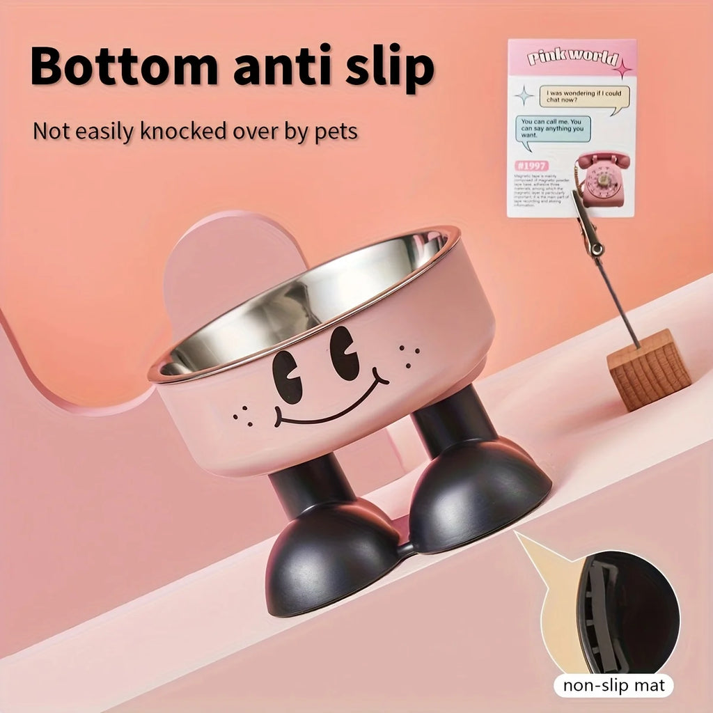 Double Gamelle surélevée en acier inoxydable – Confort et santé pour votre animal