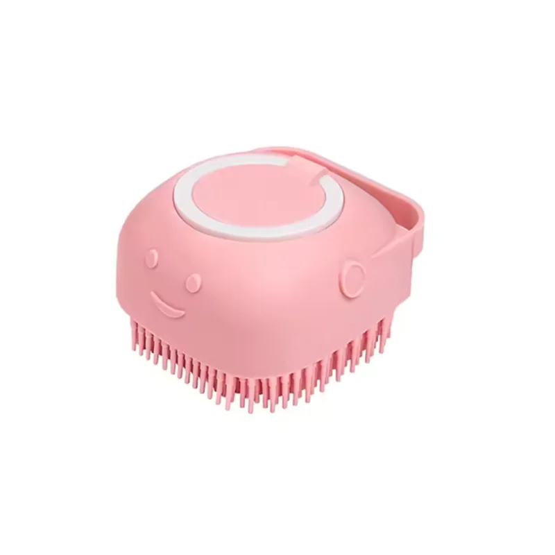 Éponge de lavage pour chien en silicone disponible en plusieurs couleurs