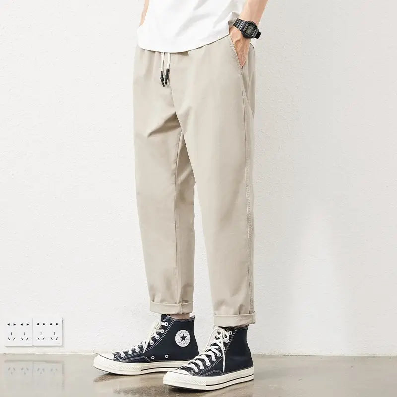 Nouveau pantalon en coton pour homme