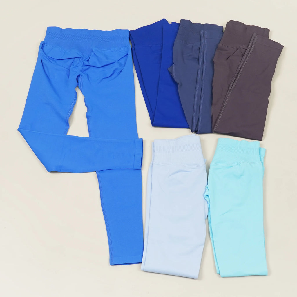 Legging de yoga froncé aux fesses (scrunch butt)
