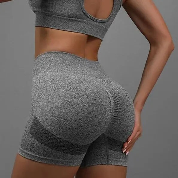 Pantaloncini yoga donna butt lifting – Tummy control, vita alta