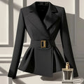 Nouvelle veste blazer printemps 2026 blazer noir haute couture – décontracté, polyvalent et slim fit"