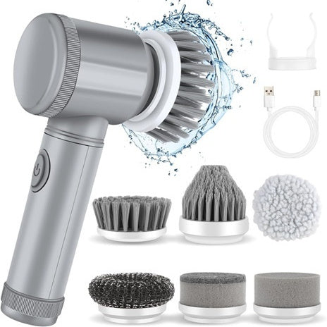 Brosse de nettoyage électrique sans fil portable multifonctionnelle