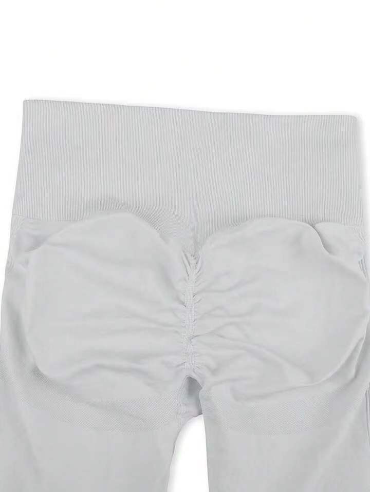 Pantaloni yoga tie-dye donna vita alta effetto pesca – Seamless