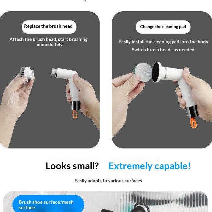 Mini brosse de nettoyage électrique multifonction S3.
